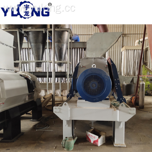YULONG GXP75*75 hammer mill with cyclone